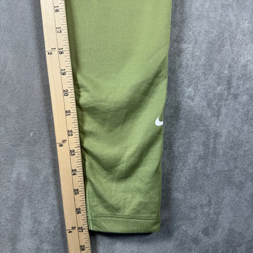 Nike Therma-FIT Women Medium Green Training Leggings Athletic Pants